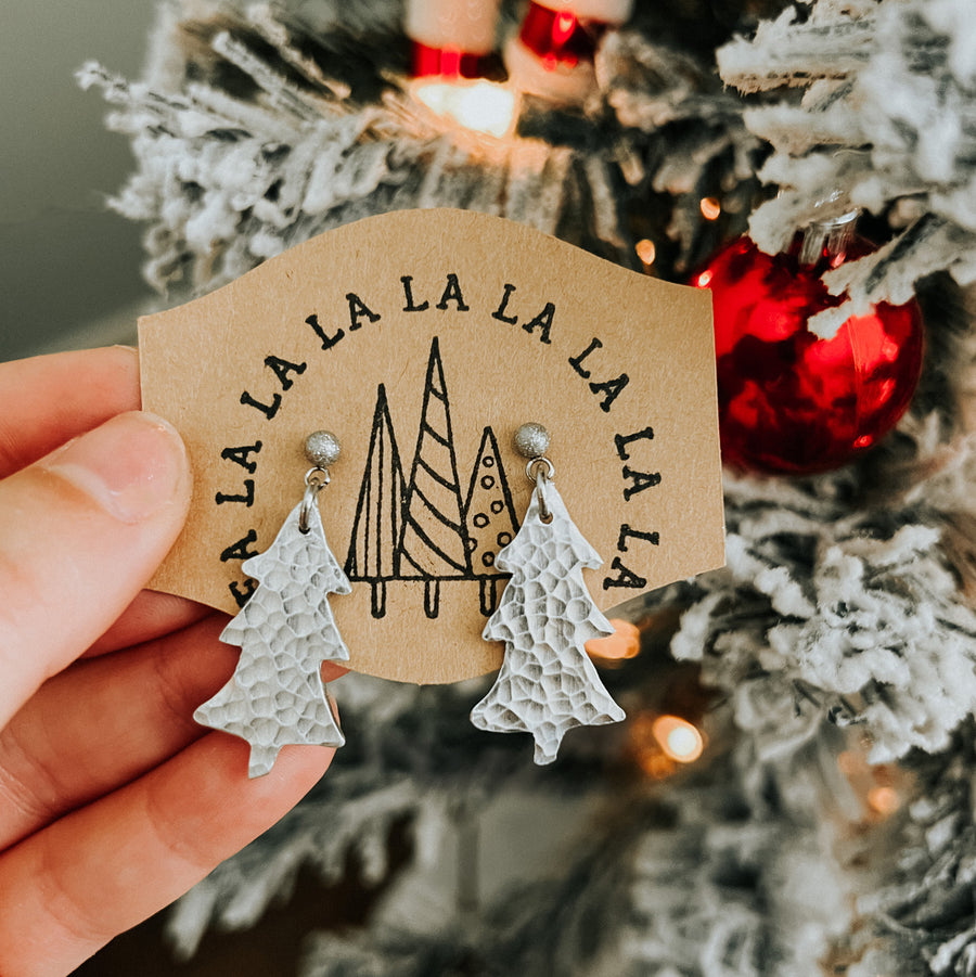 Festive Christmas Tree Earrings