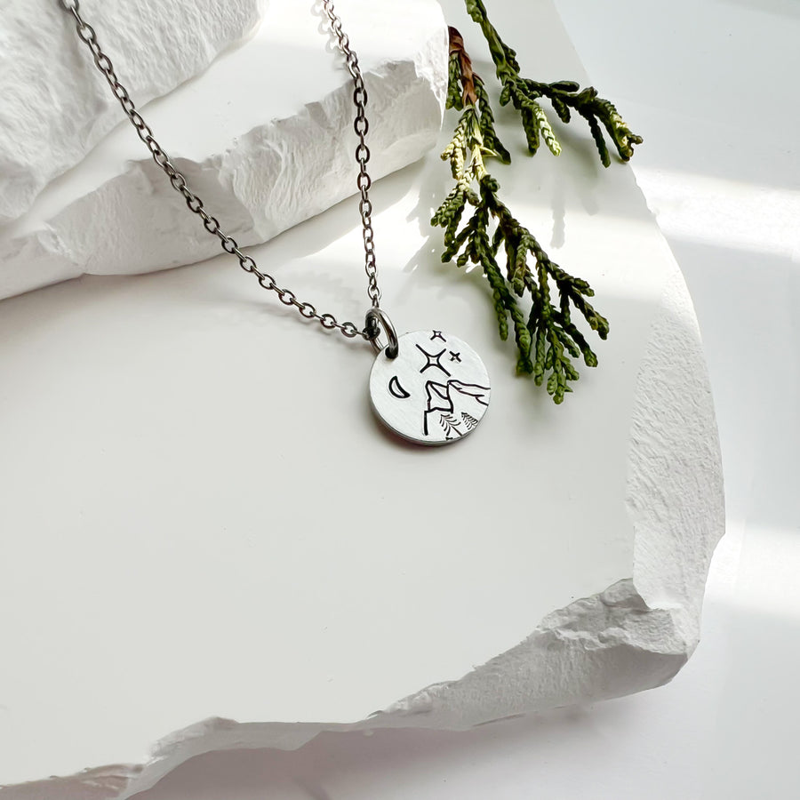 Mountains and the Stars Necklace