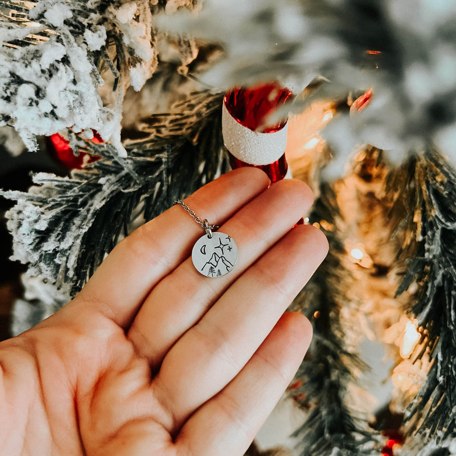 Mountains and the Stars Necklace