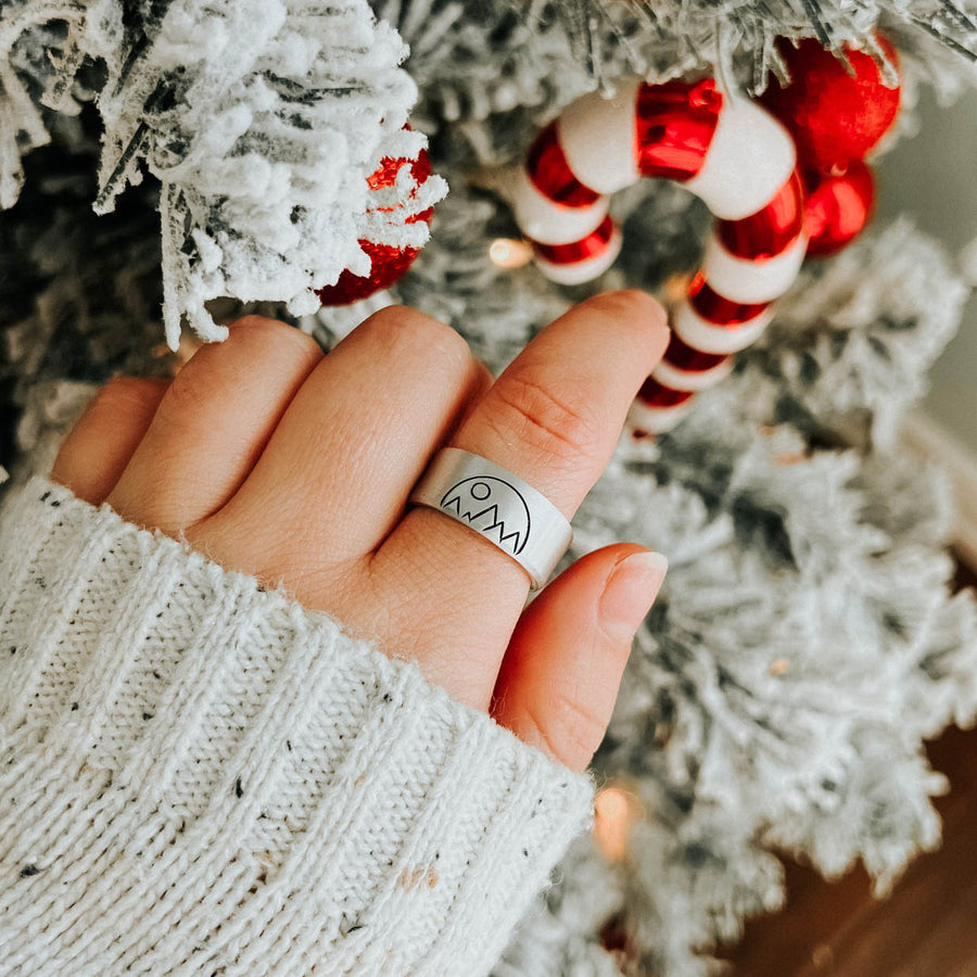 Mountain Sunrise Ring