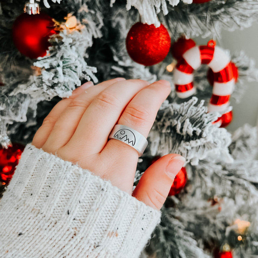 Mountain Sunrise Ring