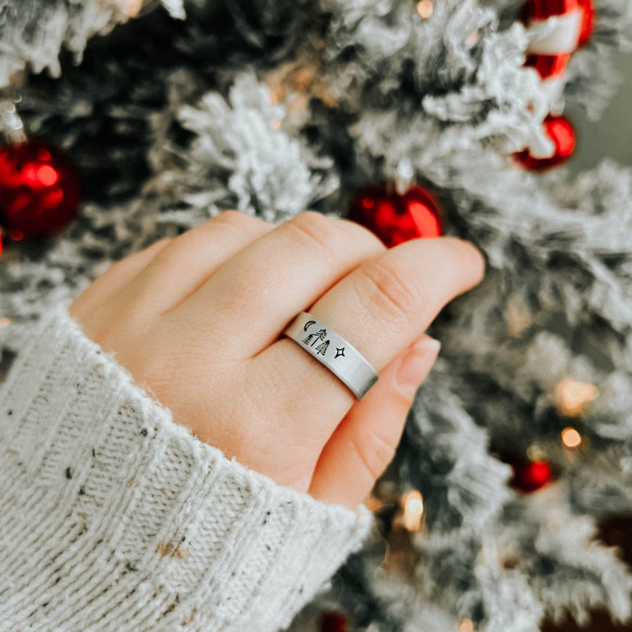 Woodland Starry Night Ring