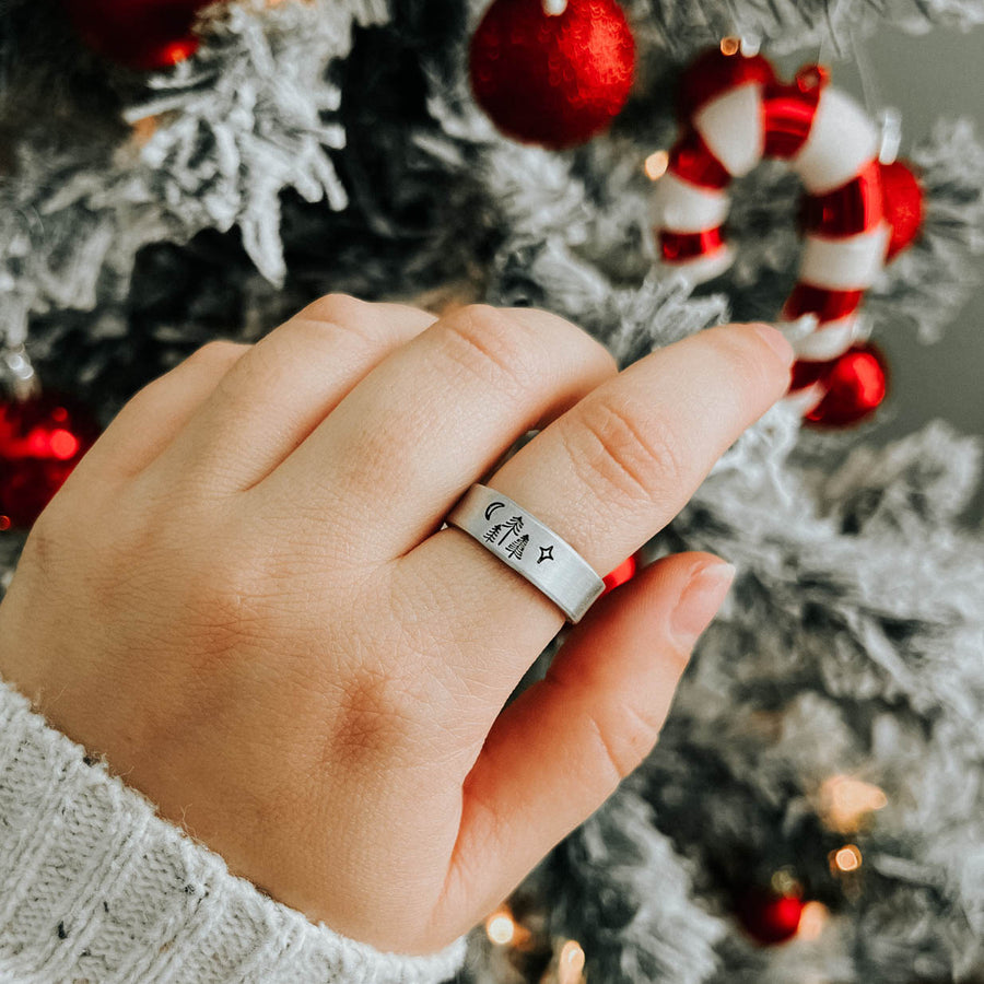 Woodland Starry Night Ring