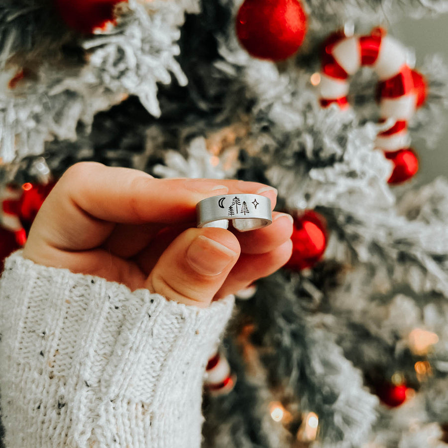 Woodland Starry Night Ring