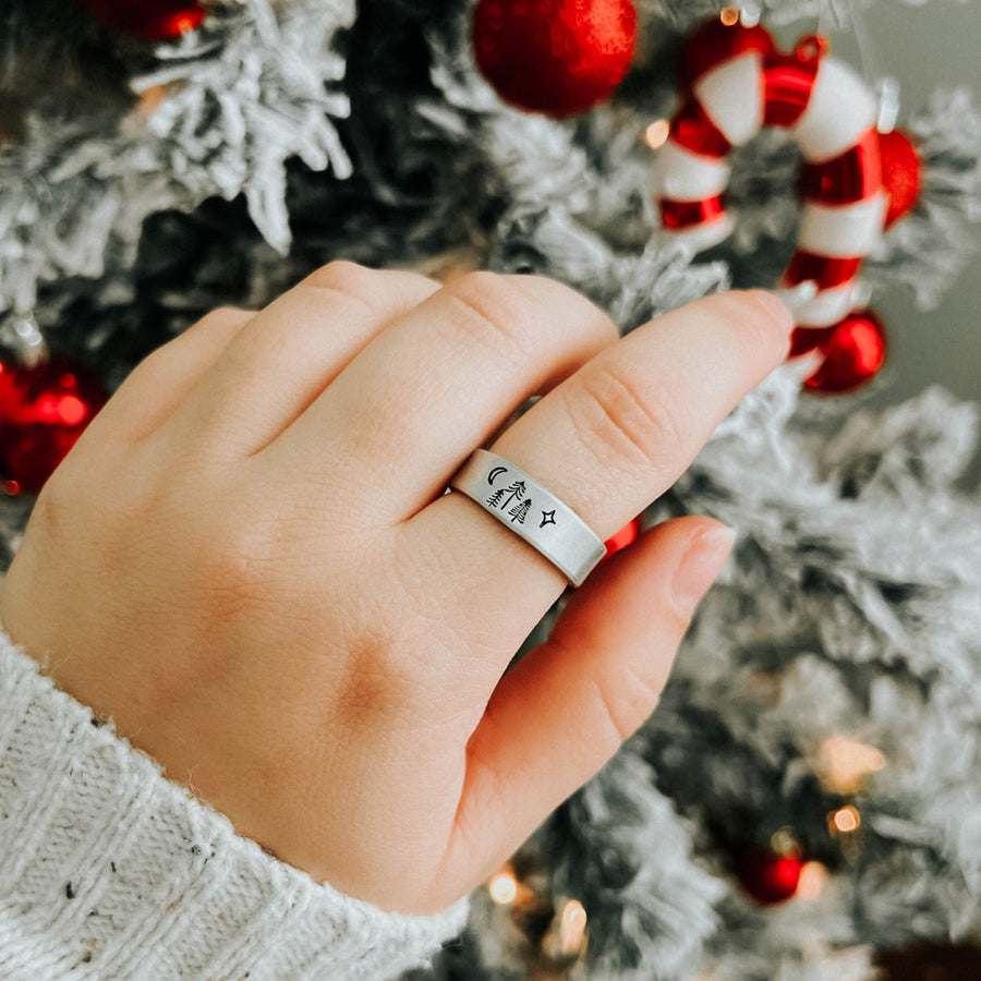 Woodland Starry Night Ring