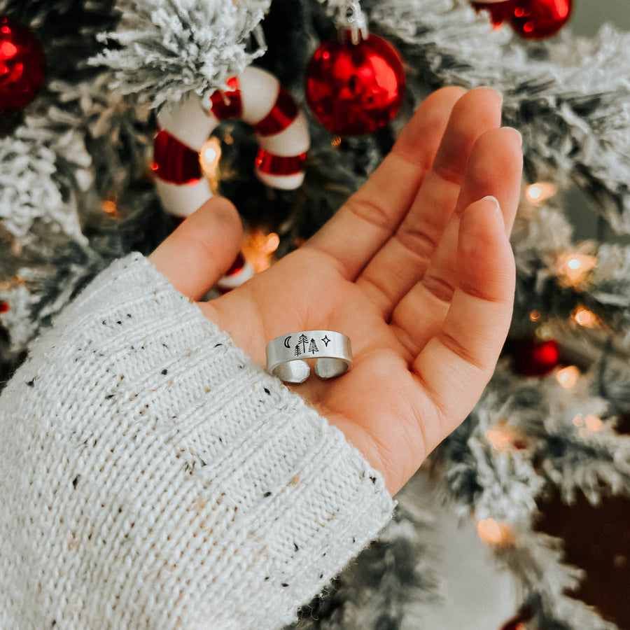 Woodland Starry Night Ring