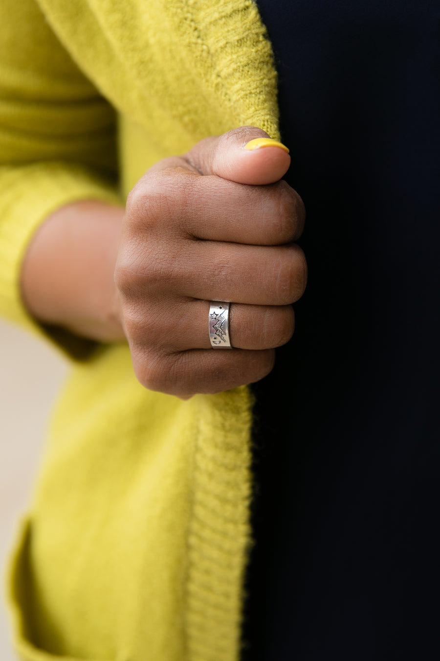 Celestial Mountain Ring