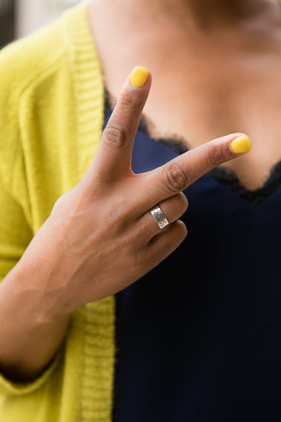 Celestial Mountain Ring