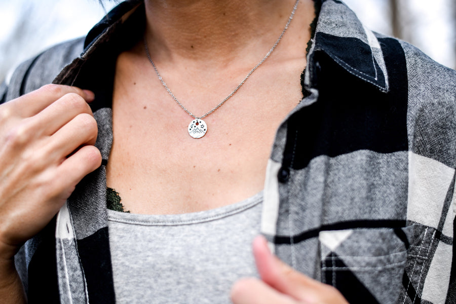 Mountain Landscape Necklace