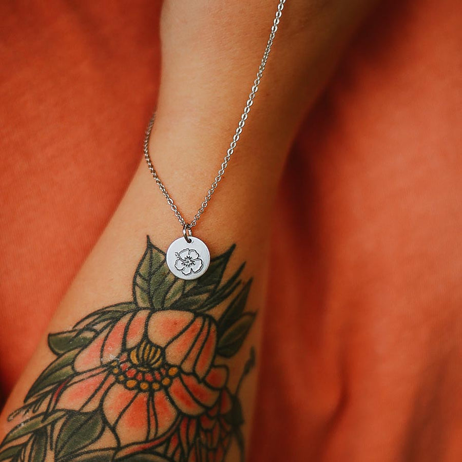 Hibiscus Flower Necklace