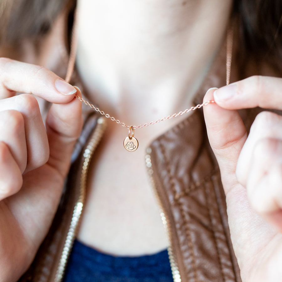 Lotus Necklace