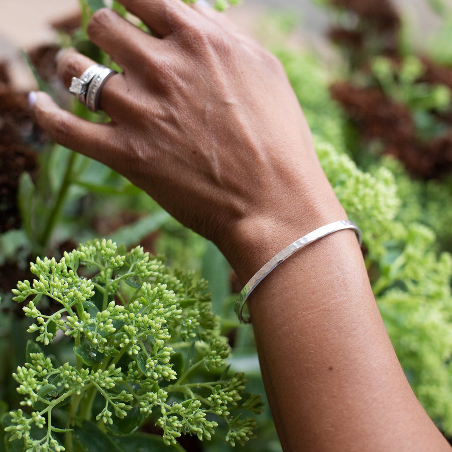 Hidden Message Cuff Bracelet