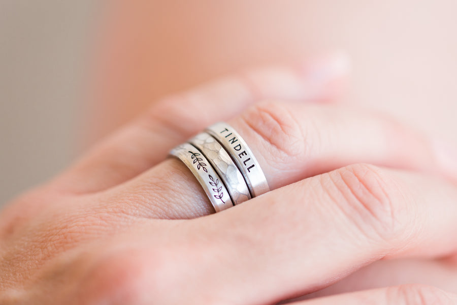 Name Ring Set