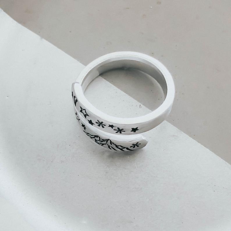 Mountain Celestial Wrap Ring